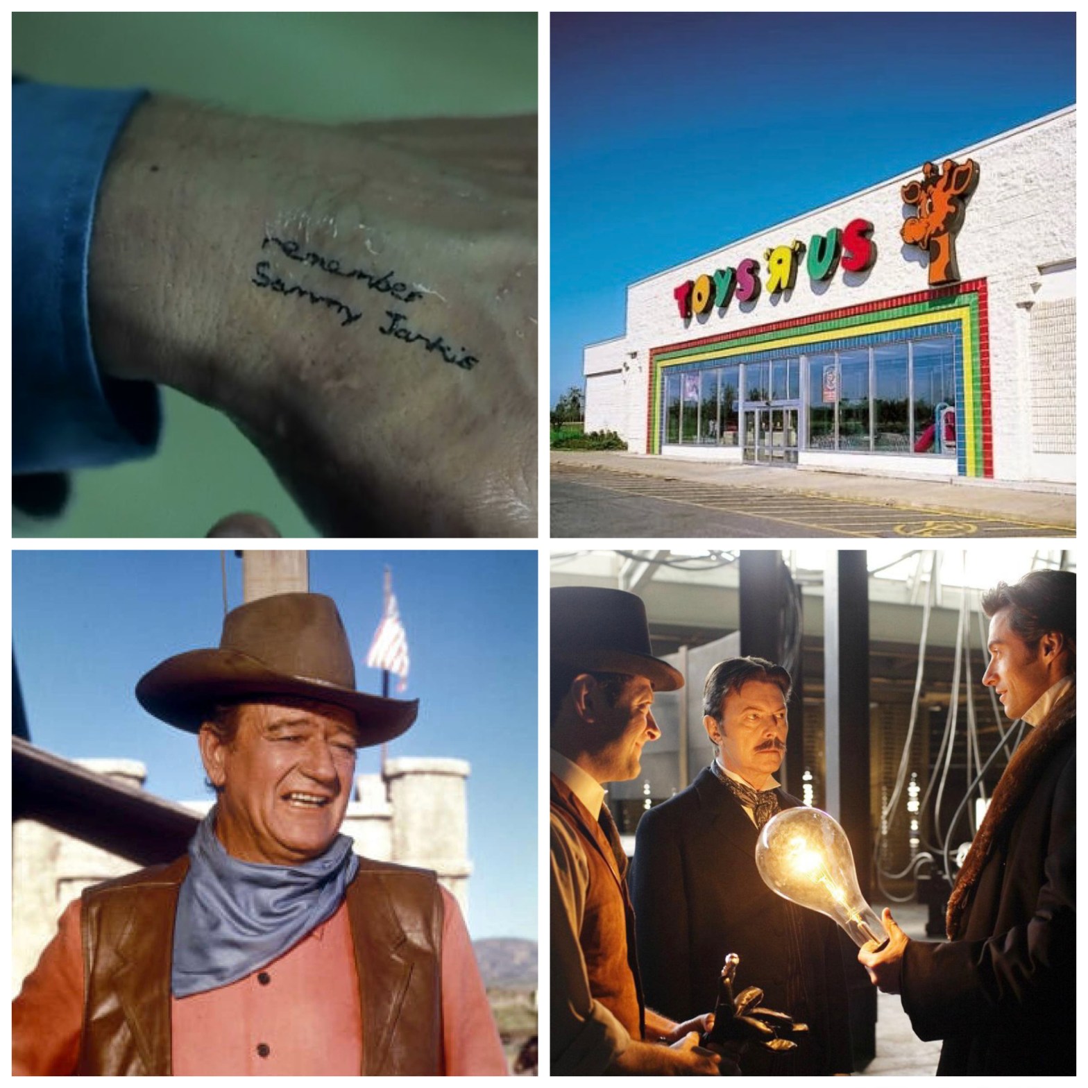 Memento's Remember Sammy Jankis. A vacant Toys R Us. John Wayne. Andy Serkis, David Bowie, and Hugh Jackman on the set of The Prestige. All of this will make sense when you listen to this week's episode.
