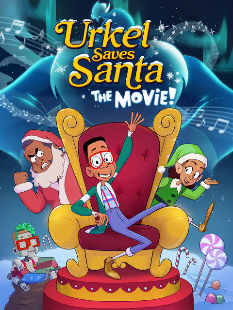The poster for Urkel Saves Santa The Movie